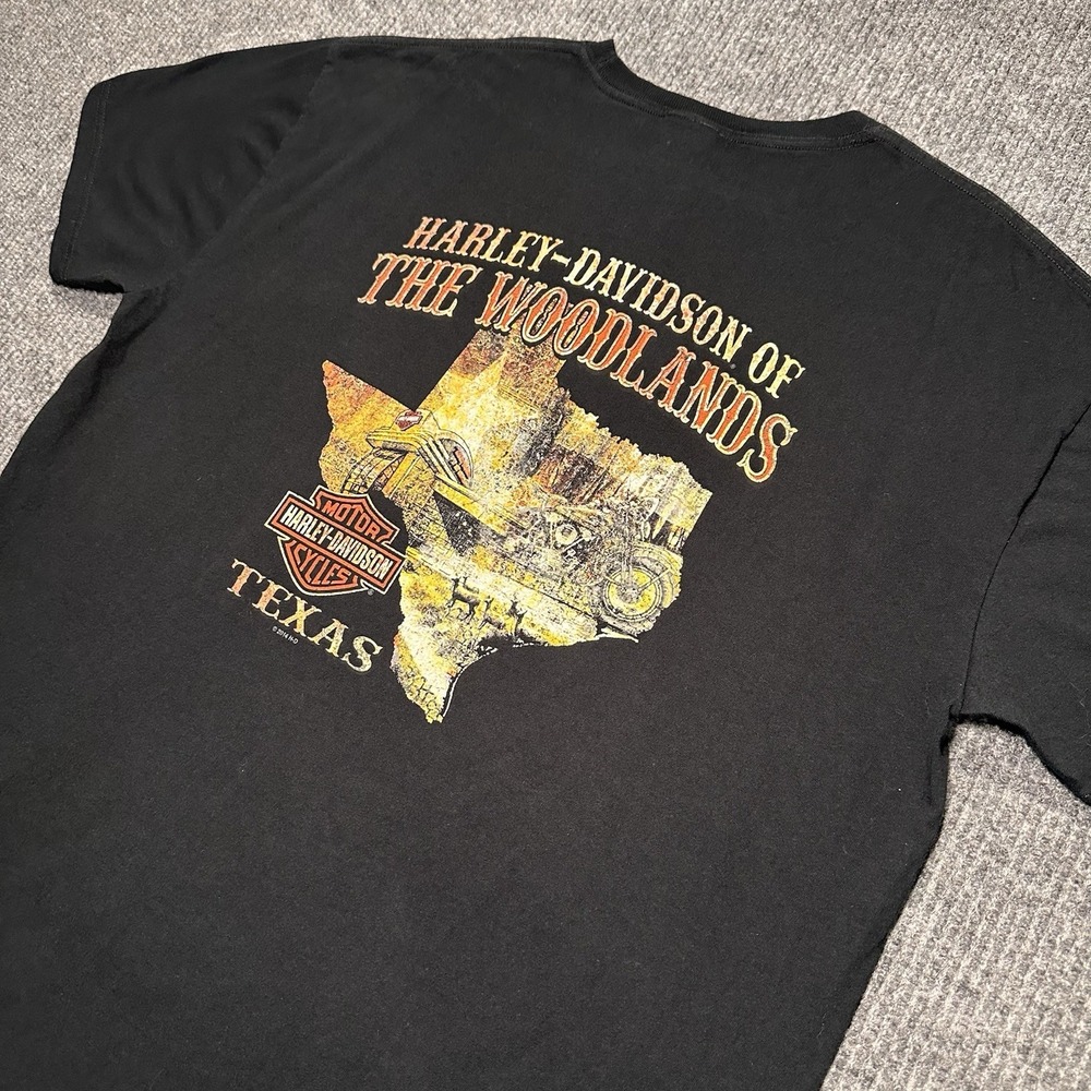 Harley Davidson Motorcycle: I Got Mine‎ The: Woodland, Texas Men Sz 2XL